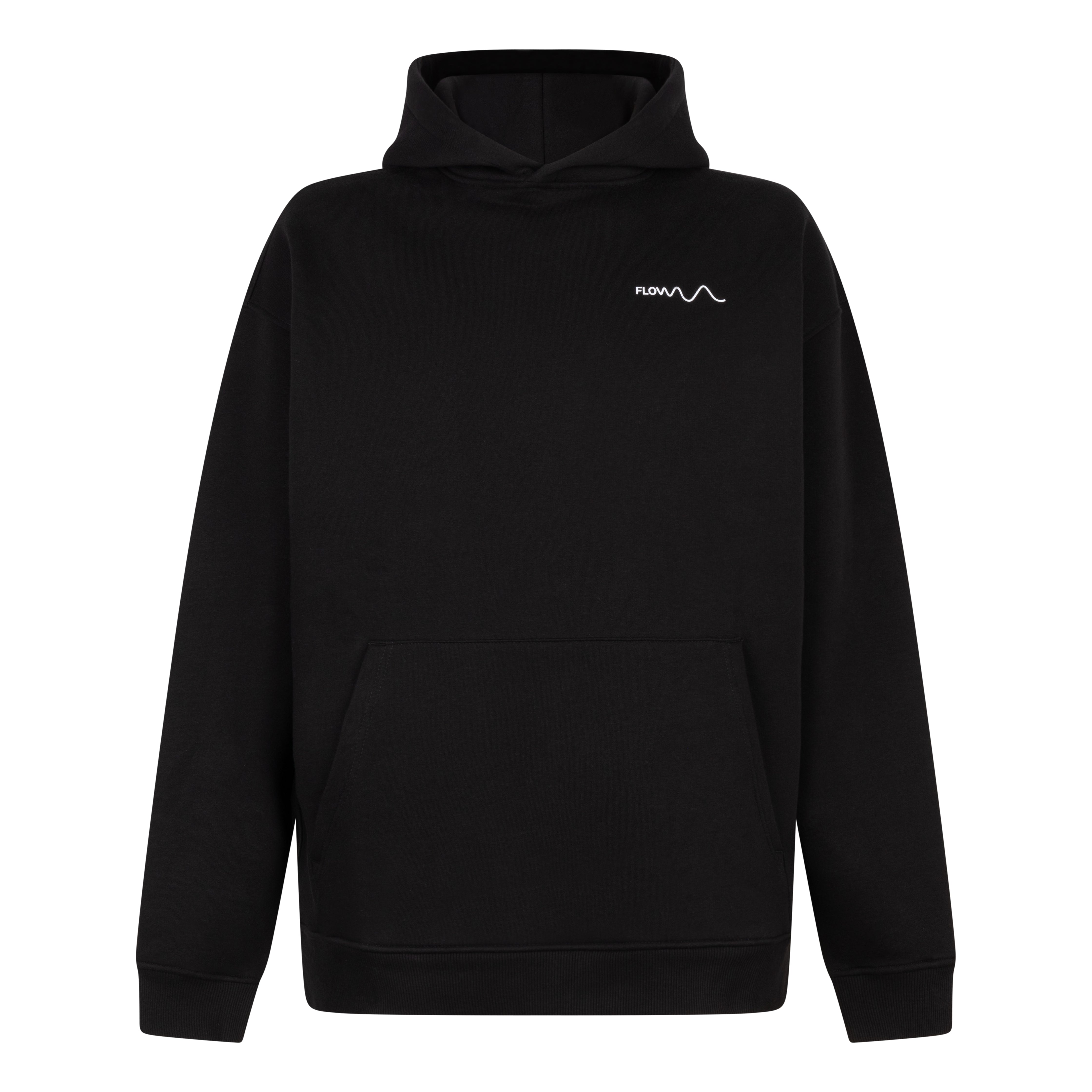 NEW* FLOW Logo Hoodie - Black – Flow Atelier Amsterdam