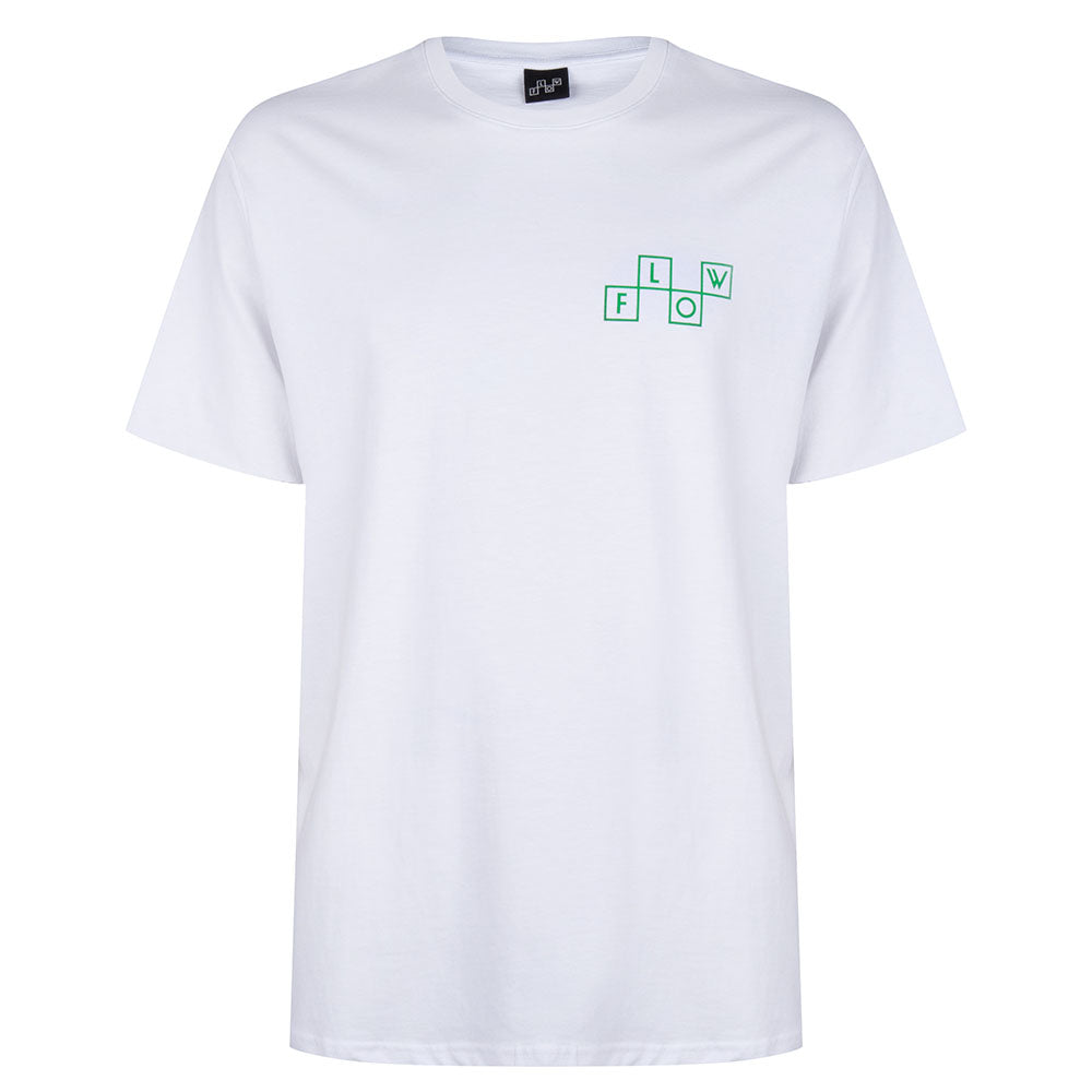FLOW Logo T-Shirt - White – Flow Atelier Amsterdam